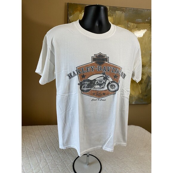 Vintage Harley Davidson 2006 Cross Roads Wilkesboro NC 2 Sided Shirt Men’s Large - Picture 16 of 16